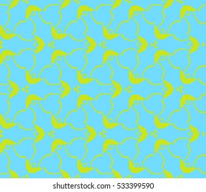 Ornamental seamless pattern. Vector abstract background.