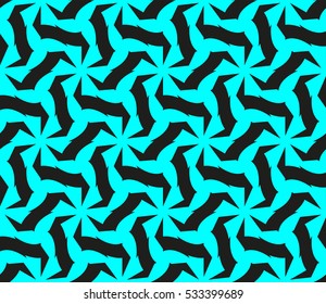 Ornamental seamless pattern. Vector abstract background.