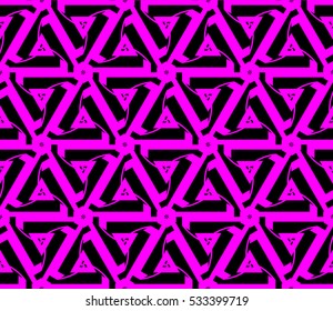 Ornamental seamless pattern. Vector abstract background.