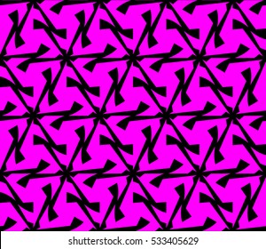 Ornamental seamless pattern. Vector abstract background.