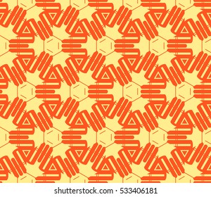 Ornamental seamless pattern. Vector abstract background.