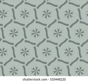 Ornamental seamless pattern. Vector abstract background.