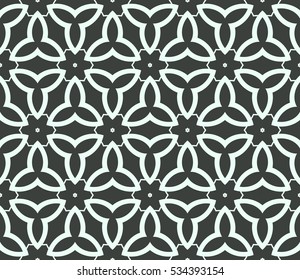 Ornamental seamless pattern. Vector abstract background.