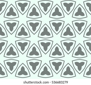 Ornamental seamless pattern. Vector abstract background.