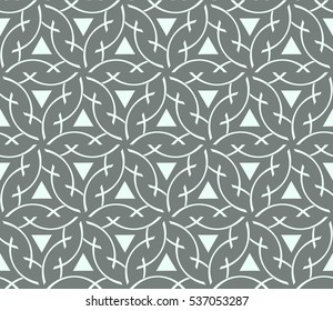 Ornamental seamless pattern. Vector abstract background.