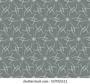 Ornamental seamless pattern. Vector abstract background.