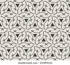 Ornamental seamless pattern. Vector abstract background.
