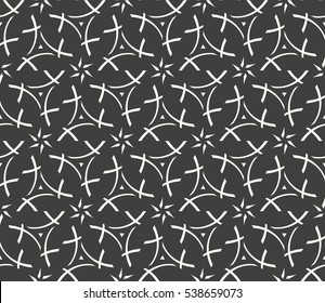 Ornamental seamless pattern. Vector abstract background.