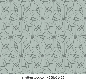 Ornamental seamless pattern. Vector abstract background.