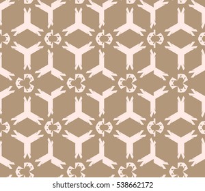 Ornamental seamless pattern. Vector abstract background.