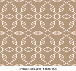 Ornamental seamless pattern. Vector abstract background.