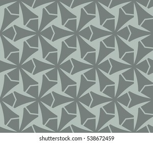 Ornamental seamless pattern. Vector abstract background.
