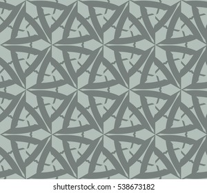 Ornamental seamless pattern. Vector abstract background.