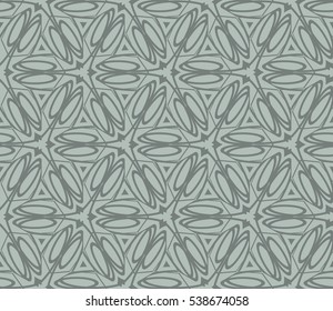 Ornamental seamless pattern. Vector abstract background.