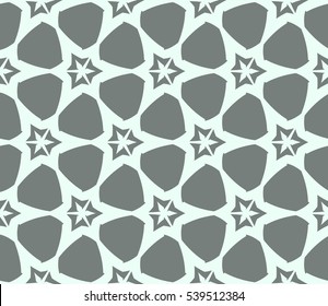 Ornamental seamless pattern. Vector abstract background.