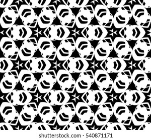 Ornamental seamless pattern. Vector abstract background.