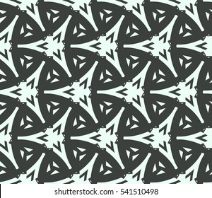 Ornamental seamless pattern. Vector abstract background.