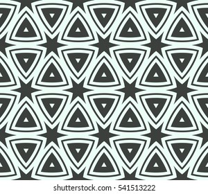 Ornamental seamless pattern. Vector abstract background.