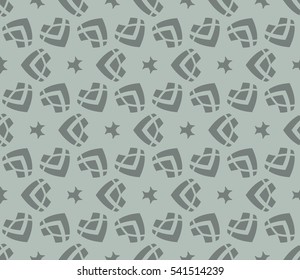 Ornamental seamless pattern. Vector abstract background.