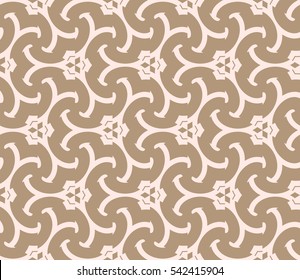 Ornamental seamless pattern. Vector abstract background.