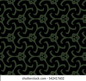 Ornamental seamless pattern. Vector abstract background.