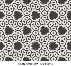 Ornamental seamless pattern. Vector abstract background.