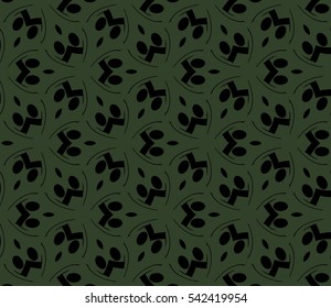 Ornamental seamless pattern. Vector abstract background.
