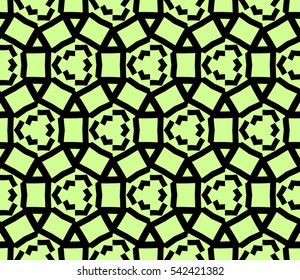 Ornamental seamless pattern. Vector abstract background.