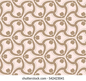 Ornamental seamless pattern. Vector abstract background.