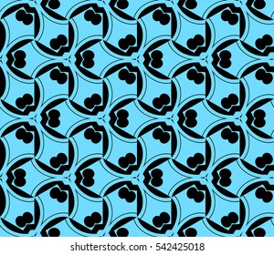 Ornamental seamless pattern. Vector abstract background.