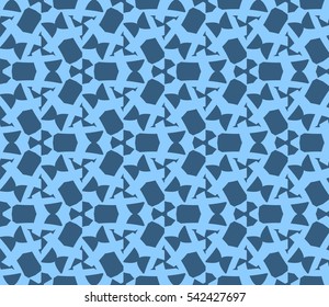 Ornamental seamless pattern. Vector abstract background.