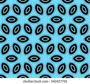 Ornamental seamless pattern. Vector abstract background.