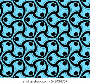 Ornamental seamless pattern. Vector abstract background.