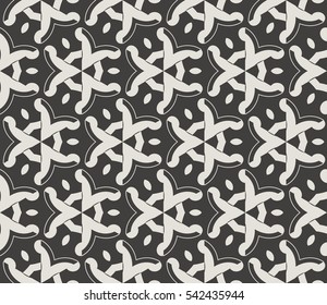 Ornamental seamless pattern. Vector abstract background.