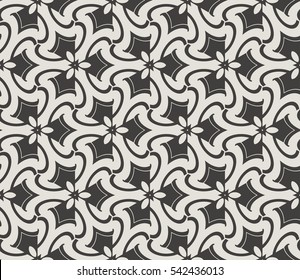 Ornamental seamless pattern. Vector abstract background.