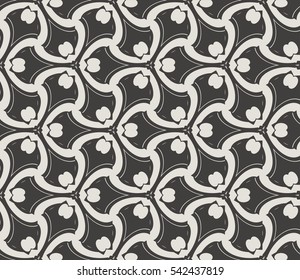 Ornamental seamless pattern. Vector abstract background.