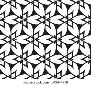 Ornamental seamless pattern. Vector abstract background.