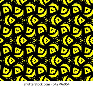 Ornamental seamless pattern. Vector abstract background.