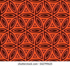 Ornamental seamless pattern. Vector abstract background.