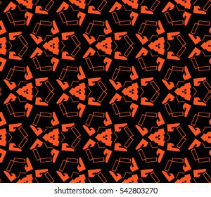 Ornamental seamless pattern. Vector abstract background.