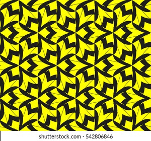 Ornamental seamless pattern. Vector abstract background.