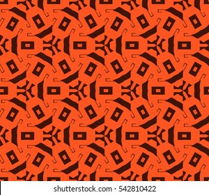 Ornamental seamless pattern. Vector abstract background.