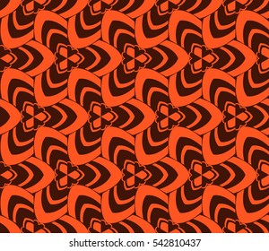 Ornamental seamless pattern. Vector abstract background.