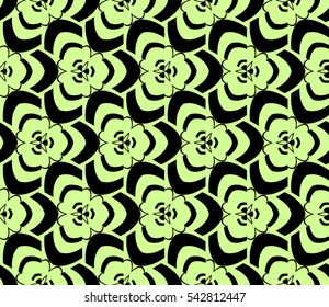 Ornamental seamless pattern. Vector abstract background.