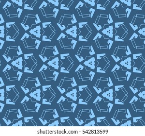 Ornamental seamless pattern. Vector abstract background.