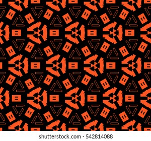 Ornamental seamless pattern. Vector abstract background.