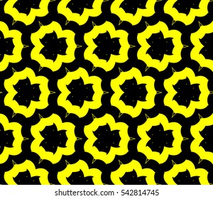 Ornamental seamless pattern. Vector abstract background.