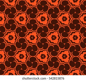 Ornamental seamless pattern. Vector abstract background.