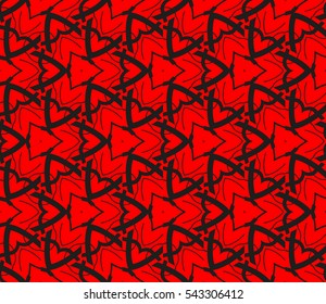 Ornamental seamless pattern. Vector abstract background.