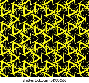 Ornamental seamless pattern. Vector abstract background.
